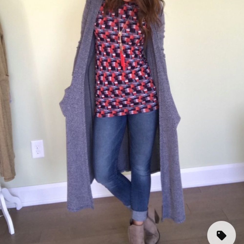 NWOT LULAROE SARAH CARDIGAN - Picture 8 of 11
